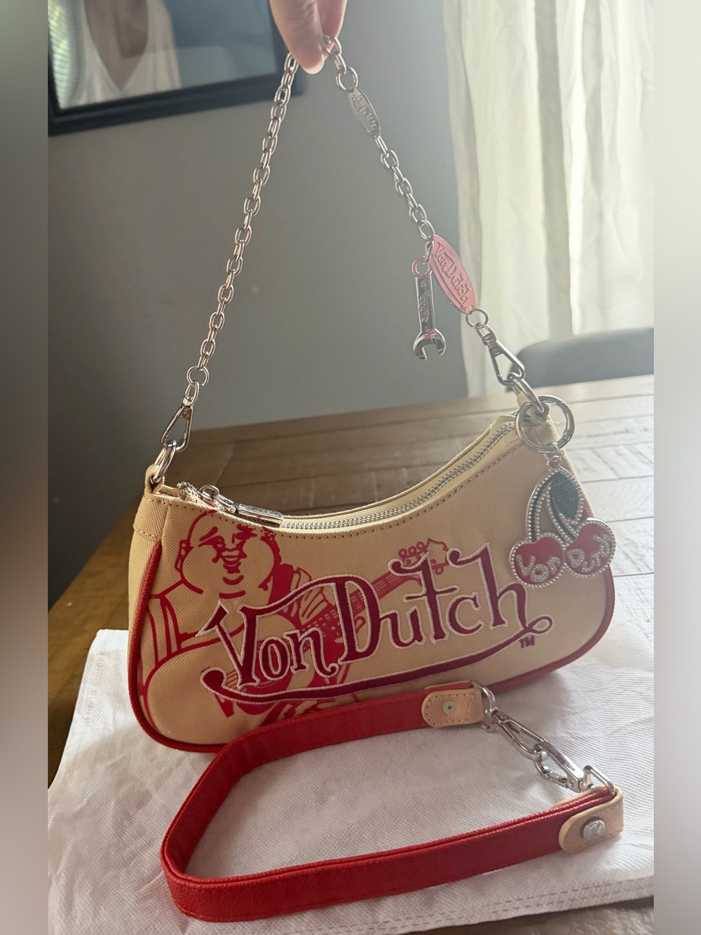 Von Dutch x True Religion Denim shoulder bag